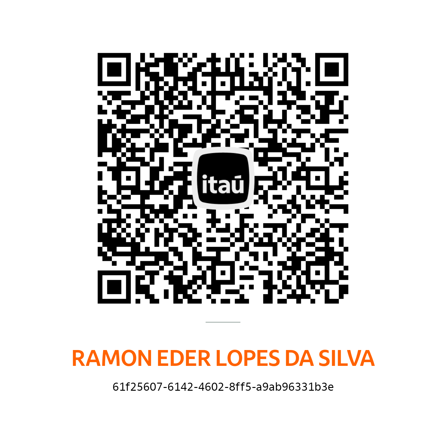 QR Code PIX para doação ao 220v Futebol Clube em nome de Ramon Eder Lopes da Silva